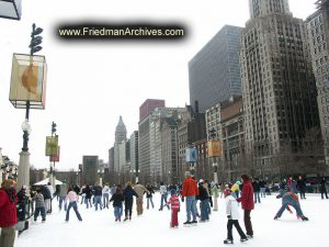 Ice Skating Downtown