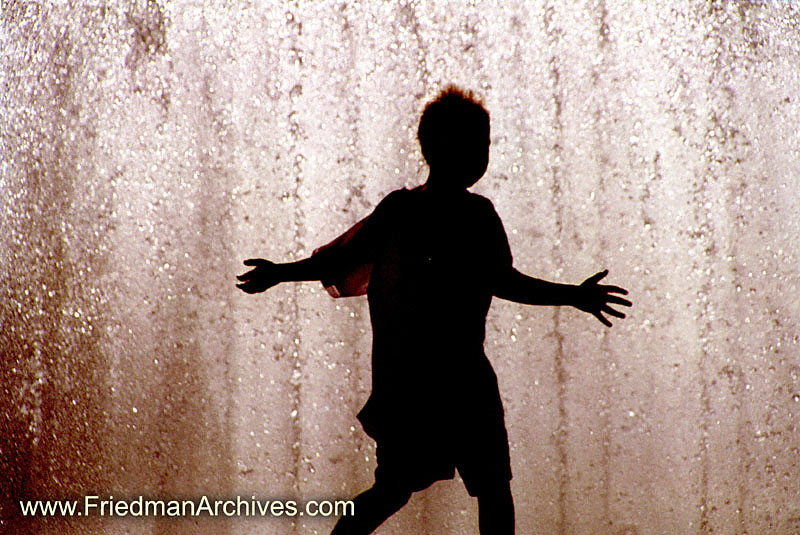 Kid and Fountain