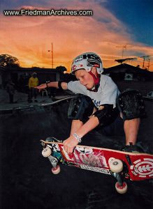 Kids and Sports Skateboard Kid at Sunset