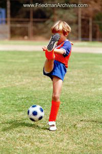 Kids and Sports Soccer Boy