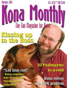 Kona Monthly Magazine Cover Kona Monthly Magazine Cover