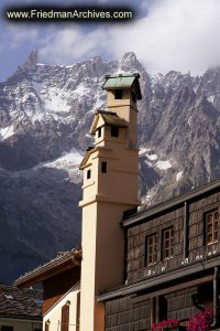 Lookouts Atop a Hotel