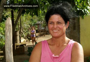 Mother with Pink Shirt