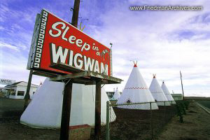 Sleep in a Wigwam