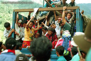 Nepal Images - Lightly Loaded Truck