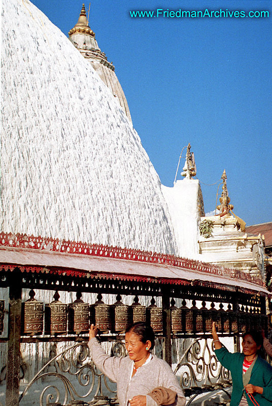 Nepal Images - Prayer Wheels