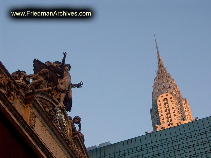 Chrysler Building and Grand Central Terminal