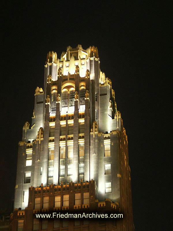 Famous Building at Night
