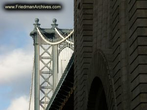 Manhattan Bridge and Support