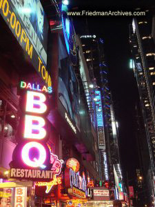 New York City Street at Night