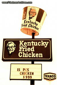 Old KFC Sign