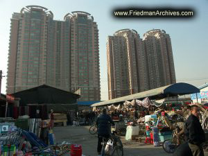 Outdoor Market and Buildings