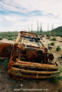 Overturned Car (Vertical)