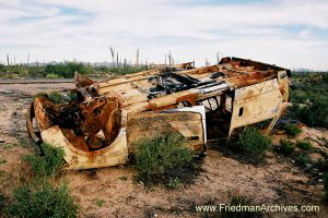 Overturned Car (horizontal)