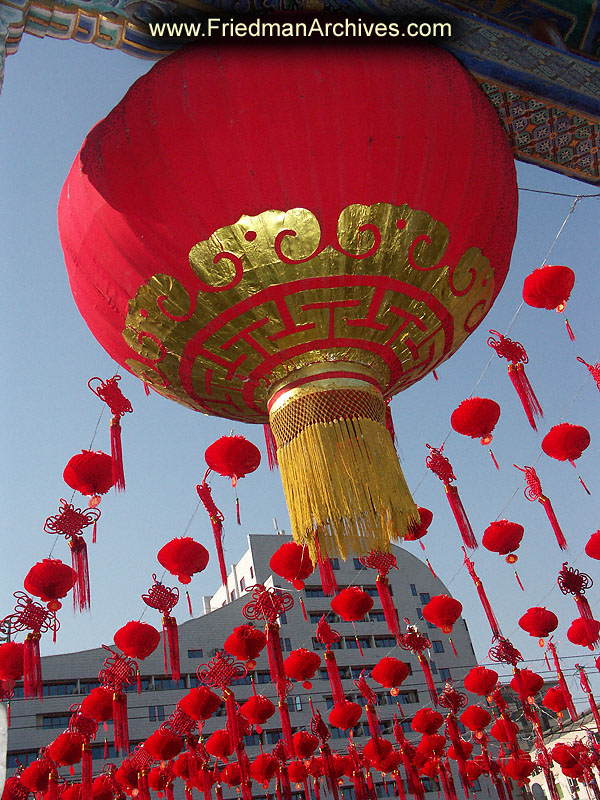 More Hanging Red Lanterns