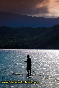 Paddleboarding (Vertical)