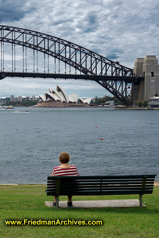 Park Bench Opera House and Bridge