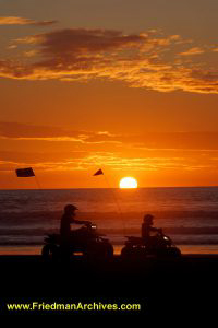 Pismo Beach Quad Sunset