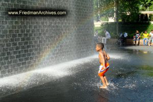 Playing in Water