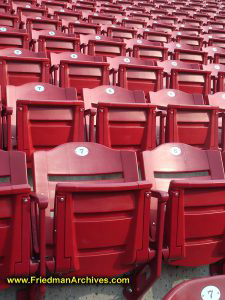 Red Stadium Seats