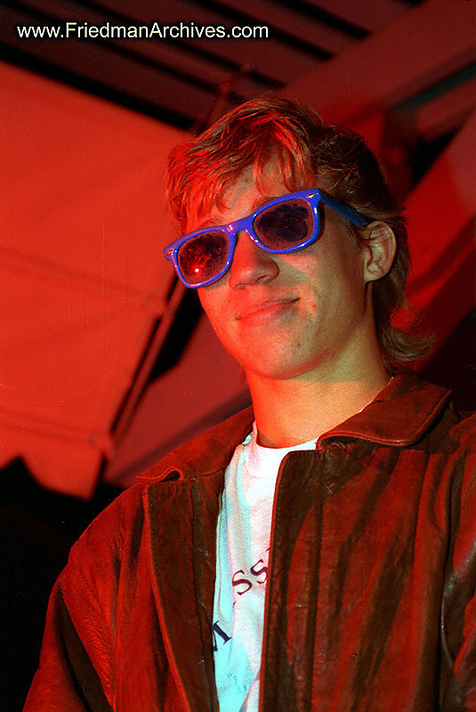 Red with Blue Glasses