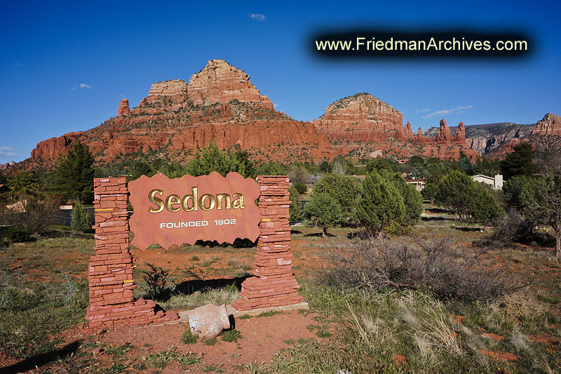 Sedona Sedona Sign Horizontal