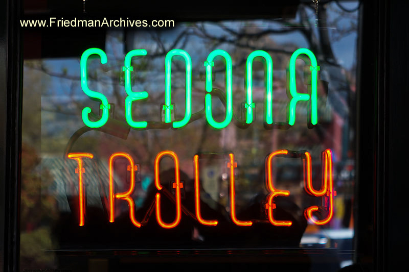 Sedona Sedona Trolly Neon Sign