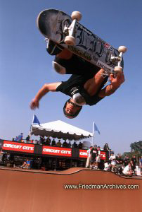 Skateboard Images - Upside Down