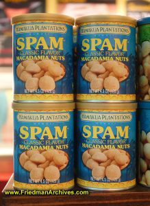 Spam flavored MacAdamia Nuts