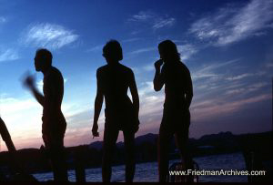 Silhouettes at Dusk