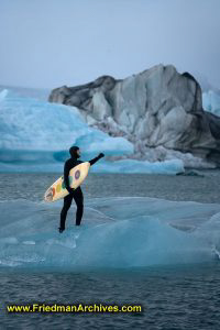 Surfing on an Iceberg