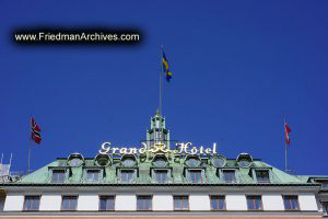 Sweden Grand Hotel Roof