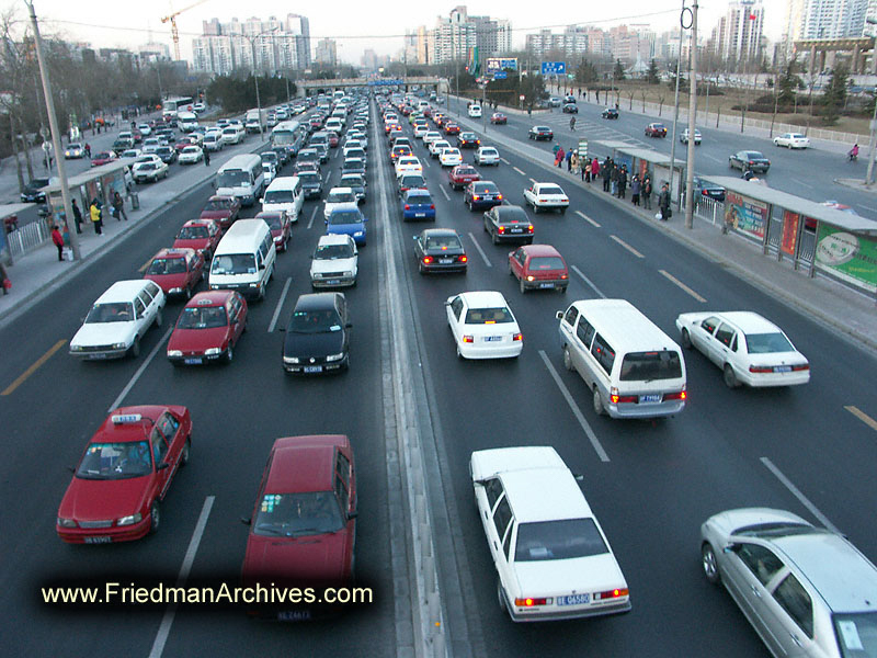 Traffic on Highway