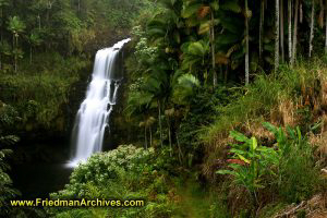 Waterfall at The Inn at Kulaniapia