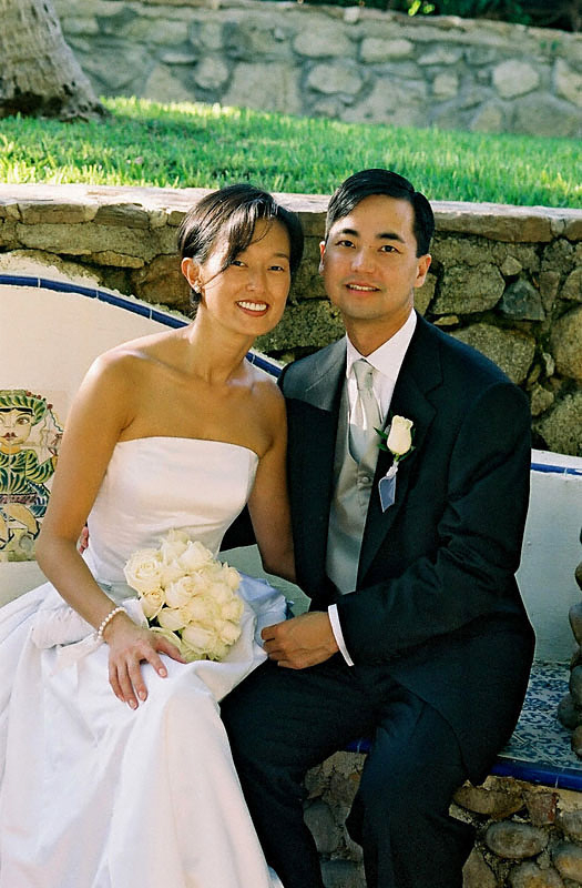 Wedding Sampler Bride and Groom Portrait II