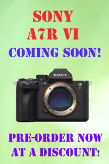 Sony A7R VI coming soon